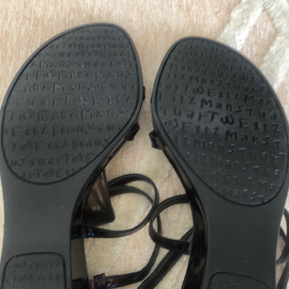 New Stuart Weitzman Tortoise Shell Patent Wedge - Picture 5 of 6